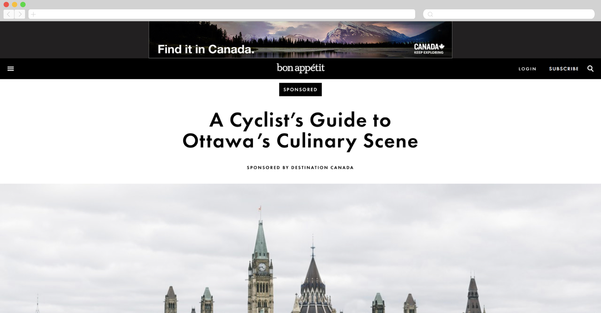 A Cyclist’s Guide to Ottawa’s Culinary Scene