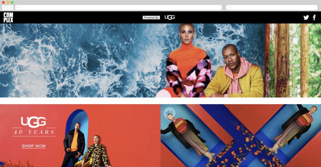 ugg partners with complex