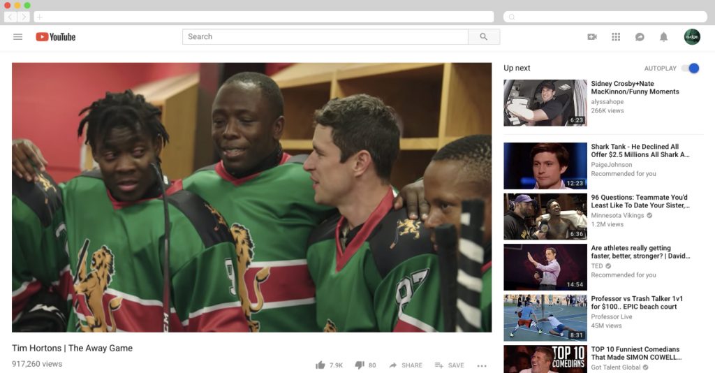 Tim Horton's brings Kenya's National Hockey Team to Canada