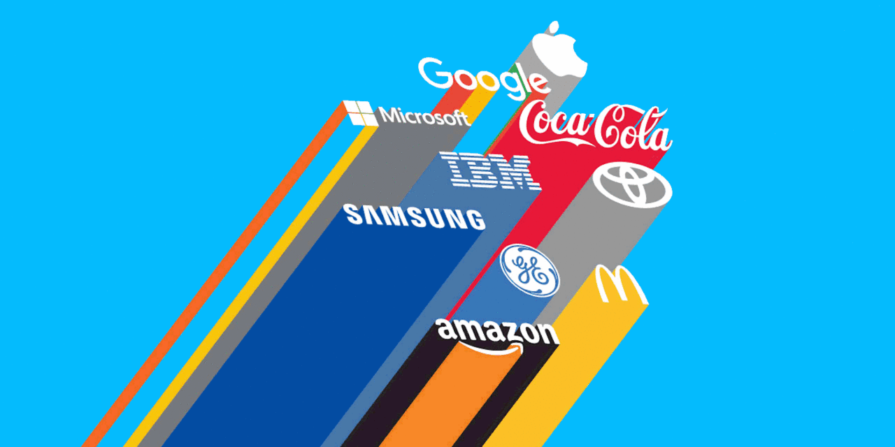 logos of some of the world's biggest brands
