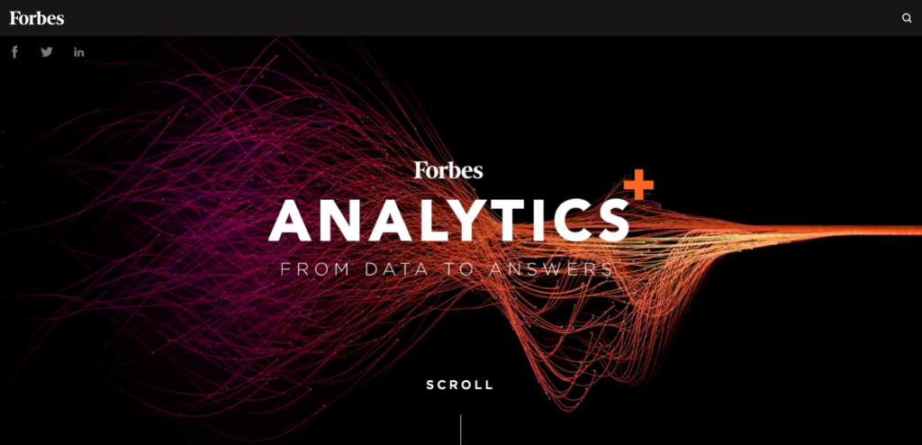 Branded Content by Teradata on Forbes