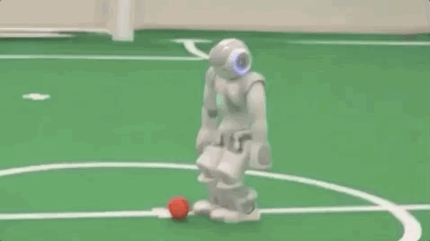 robot falling